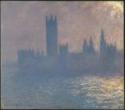 Claude Monet, Houses of Parliament, Sunlight Effect (Le Parlement, effet de soleil)