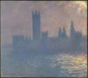 Claude Monet, Houses of Parliament, Sunlight Effect (Le Parlement, effet de soleil)