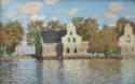 Claude Monet, Houses at the bank of the river Zaan