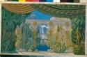 Iwan Jakowlewitsch Bilibin, The Gardens of Chernomor. Stage design for the opera Ruslan and Ludmila by M. Glinka