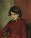 Valentin Alexandrowitsch Serow, Portrait of Praskovia Anatolievna Mamontova