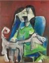 Pablo Picasso, Femme au chien