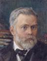 Valentin Alexandrowitsch Serow, Portrait of Emanuel Nobel (1859-1932)