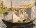 Édouard Manet, The Boat (Claude Monet in Argenteuil)