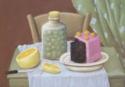 Fernando Botero, Still Life with Cake