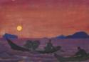 Nicholas Roerich, And We Continue Fishing (from the Sancta series)