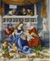 Lucas Cranach der Ältere, Altarpiece of the Holy Kinship. Central panel
