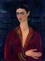 Frida Kahlo, Self-Portrait with a Velvet Dress