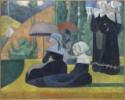 Émile Bernard, Breton Women with Umbrellas