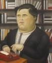 Fernando Botero, Portrait of Mario Vargas Llosa