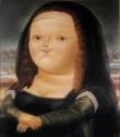 Fernando Botero, Mona Lisa at the Age of 12