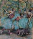 Edgar Degas, Three Dancers