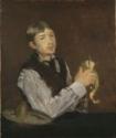 Édouard Manet, Young Boy Peeling a Pear