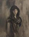Pablo Picasso, Portrait of Fernande Olivier with a Black Mantilla