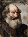 Pablo Picasso, Portrait of bearded old man (The Beggar)