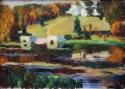 Wassily Wassiljewitsch Kandinsky, Study for Akhtyrka, Autumn