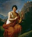 Marie Louise Elisabeth Vigée-Lebrun, Portrait of the author Baronne Anne Louise Germaine de Staël (1766-1817) as Corinne on Cape Misenum