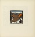 Wassily Wassiljewitsch Kandinsky, Landscape with Figures and Crucifix. From Klänge (Sounds)