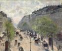 Camille Pissarro, Boulevard Montmartre, Spring
