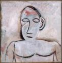 Pablo Picasso, Bust (Study for Les Demoiselles d'Avignon)