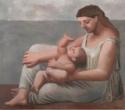 Pablo Picasso, Mother and Child (Mère et enfant au bord de la mer)