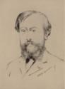 Louise Abbéma, Portrait of the composer Léo Delibes (1836-1891)