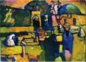 Wassily Wassiljewitsch Kandinsky, Arabs I (Cemetery)