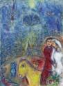 Marc Chagall, Newlyweds at the circus