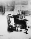 Pablo Picasso, Portrait of Guillaume Apollinaire in the Picasso's studio