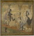 Pablo Picasso, Curtain for the ballet The Three-Cornered Hat (Le tricorne) by Manuel de Falla