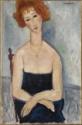 Amedeo Modigliani, Red-headed Woman wearing a Pendant