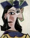 Pablo Picasso, Buste de femme au chapeau (Dora)