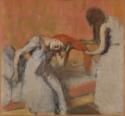 Edgar Degas, Woman having her hair combed