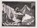 Pablo Picasso, Faun Unveiling a Sleeping Woman (Jupiter and Antiope) after Rembrandt