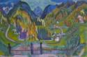Ernst Ludwig Kirchner, Sertig Valley in Autumn