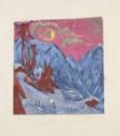 Ernst Ludwig Kirchner, Winter Night with Moon