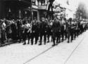 Propagandistically staged funeral procession with prominent National Socialists in Berlin-Köpenick on 26th June 1933