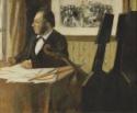 Edgar Degas, Louis-Marie Pilet, Cellist in the Orchestra of the Paris Opera