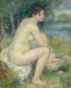 Pierre Auguste Renoir, Nude Woman in a landscape