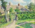 Camille Pissarro, Peasants' houses, Eragny