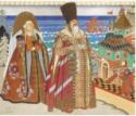 Iwan Jakowlewitsch Bilibin, Illustration for the Fairy tale of the Tsar Saltan by A. Pushkin