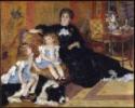 Pierre Auguste Renoir, Madame Georges Charpentier and Her Children, Georgette-Berthe and Paul-Émile-Charles