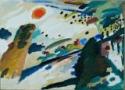 Wassily Wassiljewitsch Kandinsky, Romantic Landscape