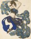 Léon Bakst, Odalisque. Costume design for the ballet Sheherazade by N. Rimsky-Korsakov