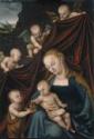 Lucas Cranach der Ältere, The Virgin and Child with Saint John and Angels