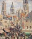 Camille Pissarro, Rue de l'Épicerie, Rouen