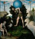 Lucas Cranach der Ältere, Atlas and Hercules (From The Labours of Hercules)