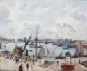 Camille Pissarro, The Outer Harbour of Le Havre. Morning. Sun