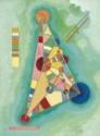 Wassily Wassiljewitsch Kandinsky, Colorful in the triangle