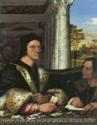 Sebastiano del Piombo, Portrait of Ferry Carondelet (1473-1528), with his Secretary